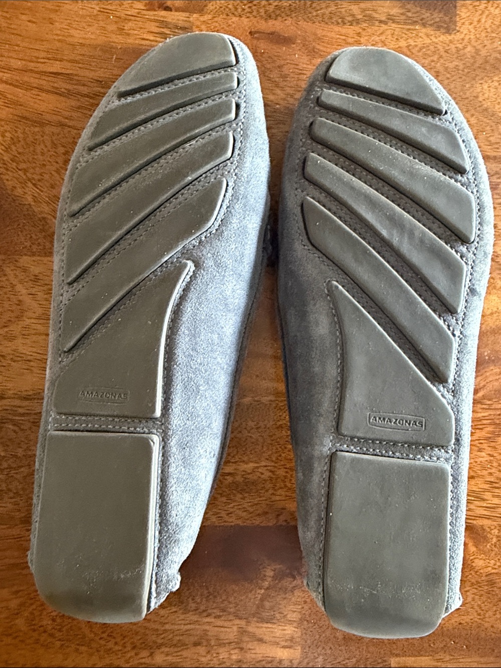 Patricia Green Jillian Gray Suede Driving Moccasin Women’s 9 - Picture 3 of 4